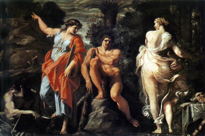 CARRACCI, Annibale The Choice of Heracles sd